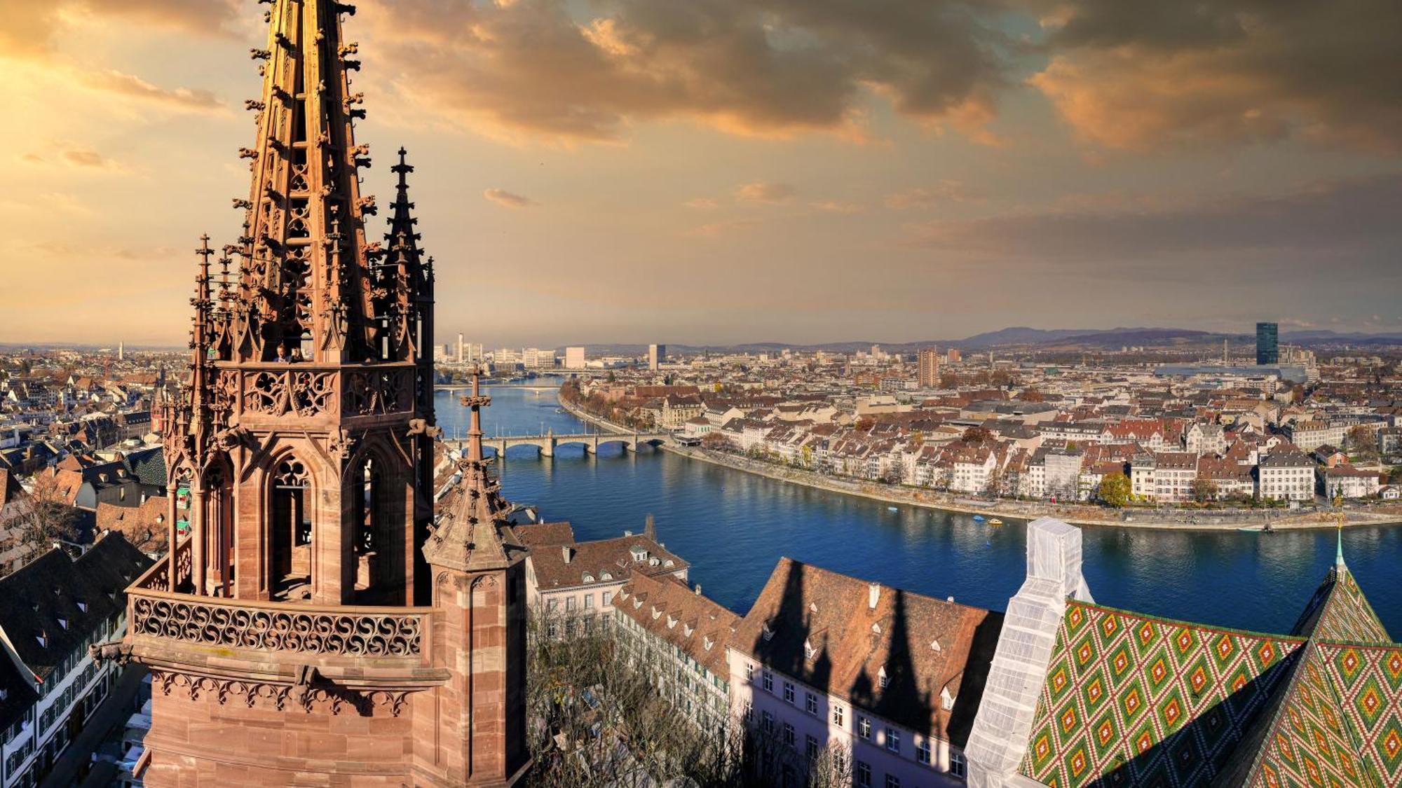 City Center Rooftop Studio With Oldtown View Basel Exterior foto