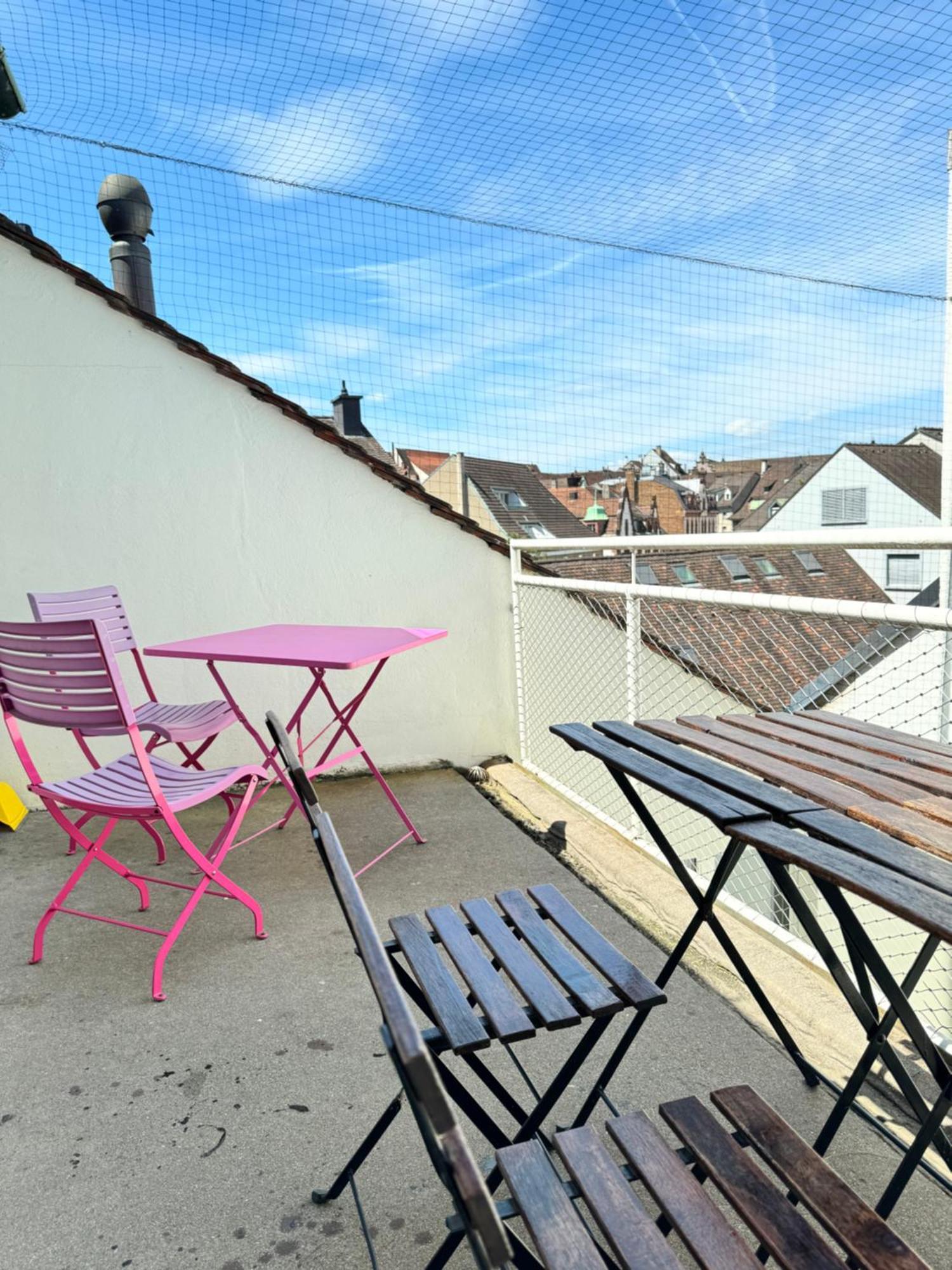 City Center Rooftop Studio With Oldtown View Basel Exterior foto
